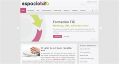 Desktop Screenshot of espaciob2b.com